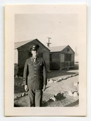 [Photograph of Harold Wells in Dress Uniform]
