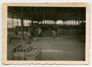 [Soldiers Working in an Ammunition Shed]