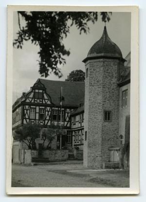 Primary view of object titled '[Small Village Building]'.