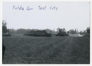 [Photograph of Tent City]