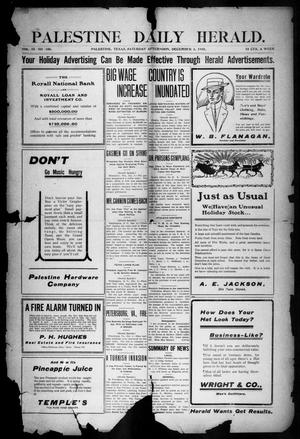 Palestine Daily Herald (Palestine, Tex), Vol. 9, No. 100, Ed. 1, Saturday, December 3, 1910