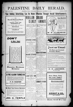 Palestine Daily Herald (Palestine, Tex), Vol. 9, No. 109, Ed. 1, Wednesday, December 14, 1910