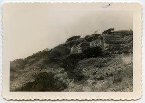 [Photograph of a Mesa near Camp Barkeley]