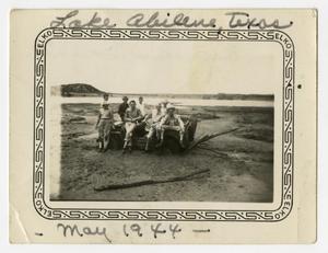 Primary view of object titled '[Jeep at Lake Abilene]'.