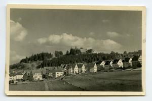 [Photograph of Houses and Farm Land]