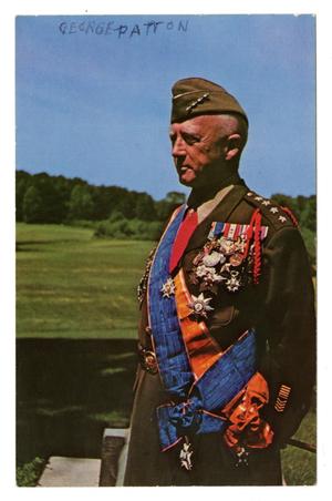 [Postcard of General George Patton]