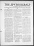 Thumbnail image of item number 3 in: 'The Jewish Herald (Houston, Tex.), Vol. 2, No. 32, Ed. 1, Thursday, April 21, 1910'.