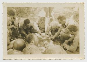 [Photograph of Soldiers in a Circle]