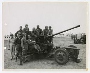 [Group of Men Around Artillery]