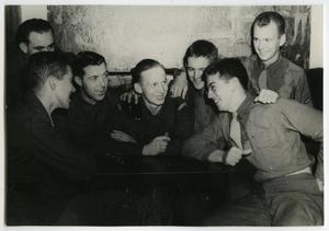 [Seven Soldiers at the Stage Door Canteen]