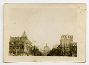 [Photograph of Large Buildings in a European City]
