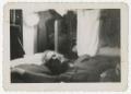 Photograph: [Man in Military Cot]