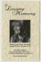 Primary view of [Funeral Program for Misty Joann Marie Prestwich, September 17, 2011]