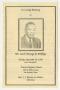 Thumbnail image of item number 1 in: '[Funeral Program for Cecil A. Phillips, September 18, 1992]'.