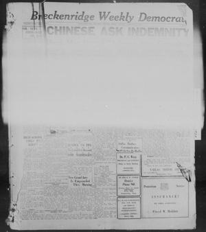 Breckenridge Weekly Democrat (Breckenridge, Tex), No. 21, Ed. 1, Saturday, January 1, 1927