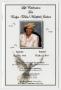 Primary view of [Funeral Program for Evelyn Hartfield Jackson, October 14, 2011]