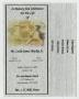 Thumbnail image of item number 1 in: '[Funeral Program for Leslie James Mackey, Sr., January 9, 2009]'.