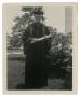 Photograph: [Photograph of Charlie Mary Noble in Cap and Gown]