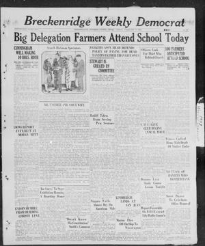 Breckenridge Weekly Democrat (Breckenridge, Tex), No. 26, Ed. 1, Friday, February 3, 1928