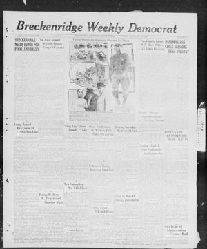 Breckenridge Weekly Democrat (Breckenridge, Tex), No. 28, Ed. 1, Friday, February 24, 1928