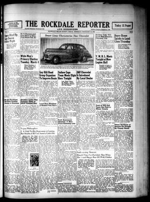 The Rockdale Reporter and Messenger (Rockdale, Tex.), Vol. 75, No. 3, Ed. 1 Thursday, February 13, 1947
