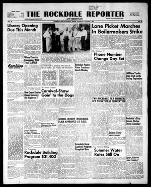 The Rockdale Reporter and Messenger (Rockdale, Tex.), Vol. 82, No. 38, Ed. 1 Thursday, October 7, 1954
