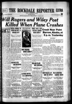 The Rockdale Reporter and Messenger (Rockdale, Tex.), Vol. 63, No. 27, Ed. 1 Friday, August 16, 1935