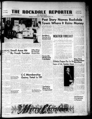 Primary view of object titled 'The Rockdale Reporter and Messenger (Rockdale, Tex.), Vol. 80, No. 49, Ed. 1 Thursday, December 25, 1952'.