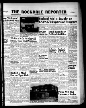 The Rockdale Reporter and Messenger (Rockdale, Tex.), Vol. 80, No. 35, Ed. 1 Thursday, September 18, 1952