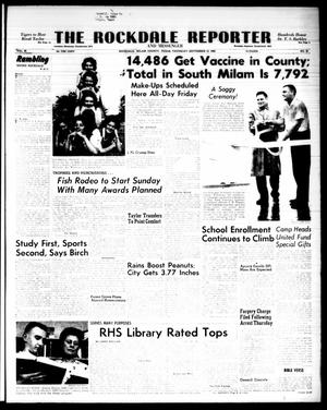 The Rockdale Reporter and Messenger (Rockdale, Tex.), Vol. 90, No. 36, Ed. 1 Thursday, September 13, 1962