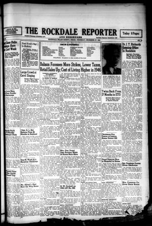 The Rockdale Reporter and Messenger (Rockdale, Tex.), Vol. 73, No. 48, Ed. 1 Thursday, December 27, 1945