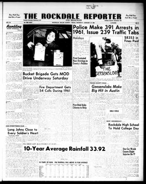 The Rockdale Reporter and Messenger (Rockdale, Tex.), Vol. 90, No. 02, Ed. 1 Thursday, January 18, 1962
