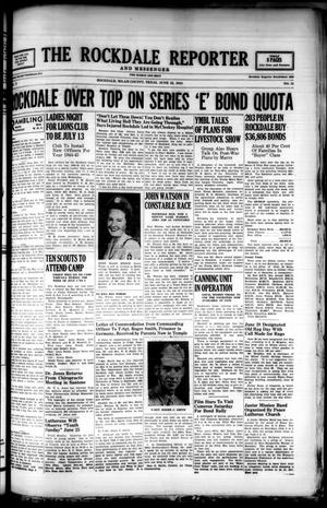 The Rockdale Reporter and Messenger (Rockdale, Tex.), Vol. 72, No. 21, Ed. 1 Thursday, June 22, 1944