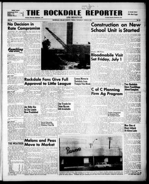 The Rockdale Reporter and Messenger (Rockdale, Tex.), Vol. 83, No. 23, Ed. 1 Thursday, June 23, 1955