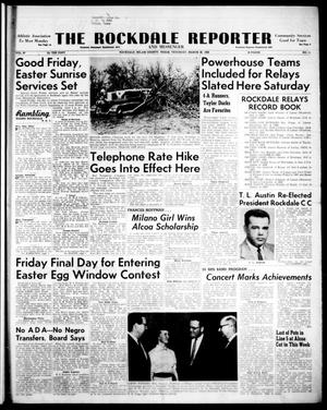 The Rockdale Reporter and Messenger (Rockdale, Tex.), Vol. 87, No. 11, Ed. 1 Thursday, March 26, 1959