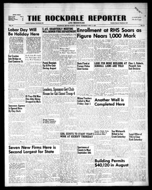 The Rockdale Reporter and Messenger (Rockdale, Tex.), Vol. 81, No. 33, Ed. 1 Thursday, September 3, 1953