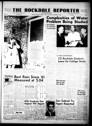 The Rockdale Reporter and Messenger (Rockdale, Tex.), Vol. 92, No. 37, Ed. 1 Thursday, September 17, 1964