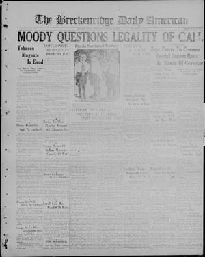 The Breckenridge Daily American (Breckenridge, Tex.), Vol. 6, No. 84, Ed. 1, Sunday, October 11, 1925