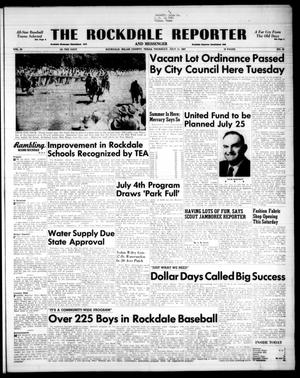 Primary view of object titled 'The Rockdale Reporter and Messenger (Rockdale, Tex.), Vol. 85, No. 26, Ed. 1 Thursday, July 11, 1957'.