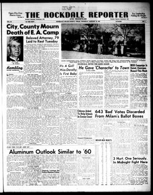 The Rockdale Reporter and Messenger (Rockdale, Tex.), Vol. 89, No. 01, Ed. 1 Thursday, January 12, 1961