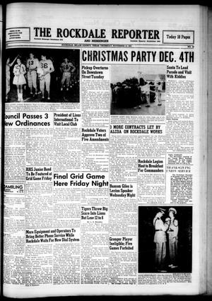 The Rockdale Reporter and Messenger (Rockdale, Tex.), Vol. 79, No. 43, Ed. 1 Thursday, November 15, 1951