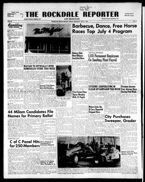 The Rockdale Reporter and Messenger (Rockdale, Tex.), Vol. 82, No. 24, Ed. 1 Thursday, July 1, 1954