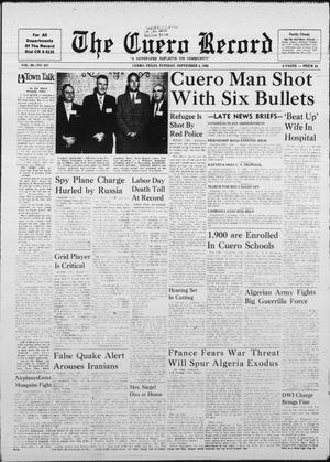 The Cuero Record (Cuero, Tex.), Vol. 68, No. 247, Ed. 1 Tuesday, September 4, 1962