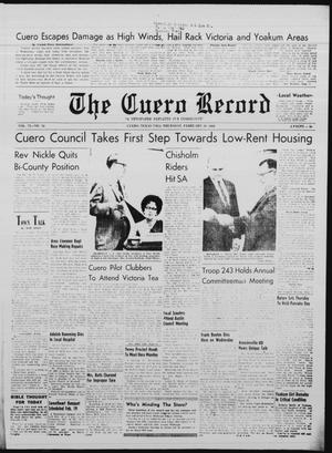 The Cuero Record (Cuero, Tex.), Vol. 72, No. 34, Ed. 1 Thursday, February 10, 1966