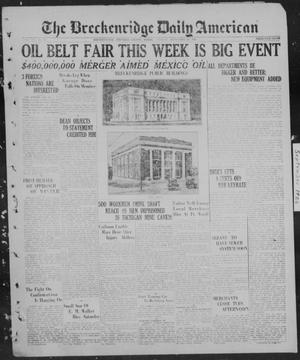 The Breckenridge Daily American (Breckenridge, Tex.), Vol. 7, No. 71, Ed. 1, Sunday, September 26, 1926