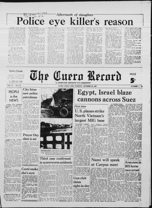 The Cuero Record (Cuero, Tex.), Vol. 73, No. 251, Ed. 1 Tuesday, October 24, 1967