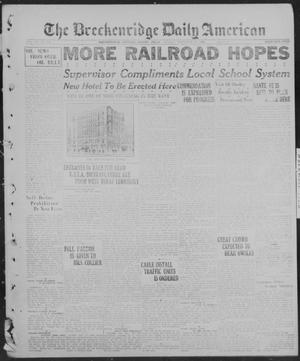 The Breckenridge Daily American (Breckenridge, Tex.), Vol. 7, No. 119, Ed. 1, Sunday, November 21, 1926