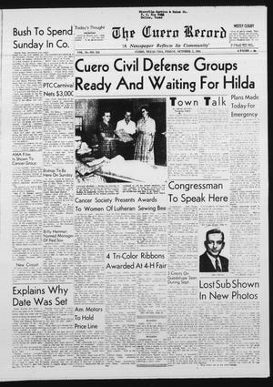 The Cuero Record (Cuero, Tex.), Vol. 70, No. 234, Ed. 1 Friday, October 2, 1964