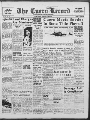 The Cuero Record (Cuero, Tex.), Vol. 69, No. 132, Ed. 1 Tuesday, June 4, 1957