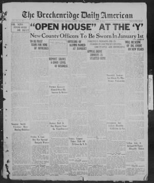 The Breckenridge Daily American (Breckenridge, Tex.), Vol. 7, No. 150, Ed. 1, Tuesday, December 28, 1926